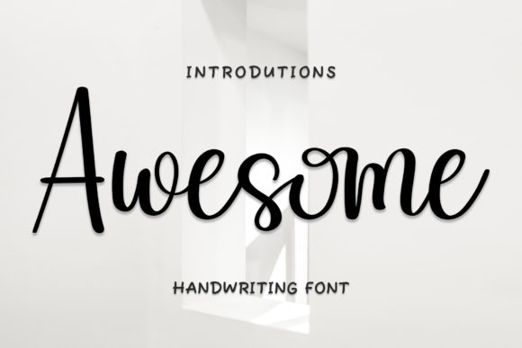 Awesome: Elevate Your Design with Enchanting Typography