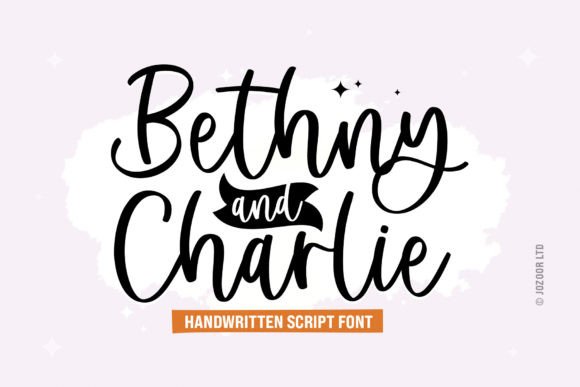 Bethny Charlie: Elevate Your Designs with Modern Handwritten Flair