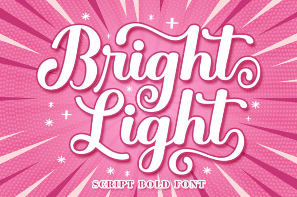 Bright Light: A Bold Script for Dynamic Branding