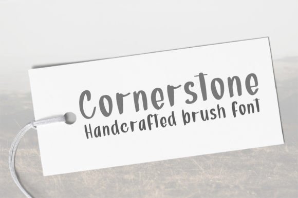 Cornerstone: The Friendly Font for Modern Design