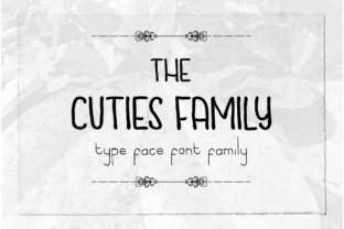 Cuties Caps: The Perfect Handwritten Font for Spring Designs