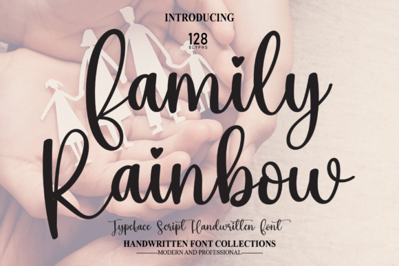 Family Rainbow: Elevating Design with Elegant Typography