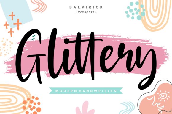 Glittery: Elevating Visual Design with Handwritten Elegance