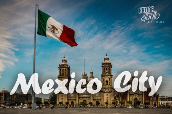 Mexico City: A Bold Brush Script for Handmade Elegance