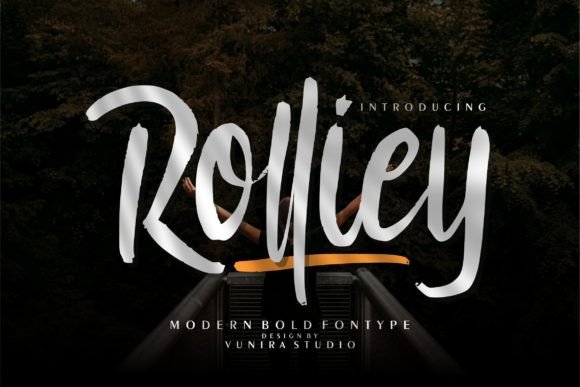 Rolliey: The Handwritten Font for Authentic Branding