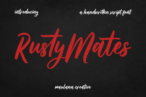 Rusty Mates: Elevating Creative Projects with Handwritten Charm