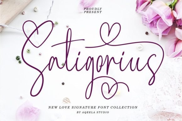 Satigorius: A Flowing Script for Modern Design