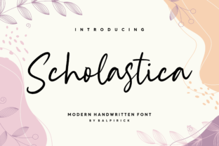 Scholastica: The Handwritten Font Bridging Classic and Modern Design