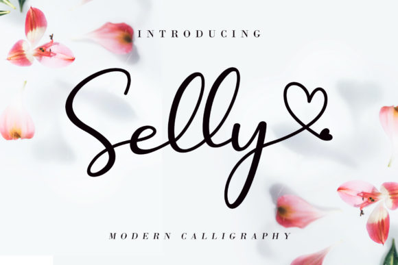 Selly: A Modern Handwritten Font for Elegant Design
