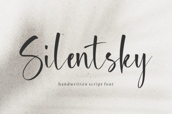 Silentsky: The Elegant Handwritten Font for Modern Design