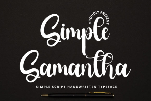 Simple Samantha: The Handwritten Font for Elegant Branding