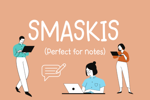 Smaskis: A Handwritten Font for Modern Design