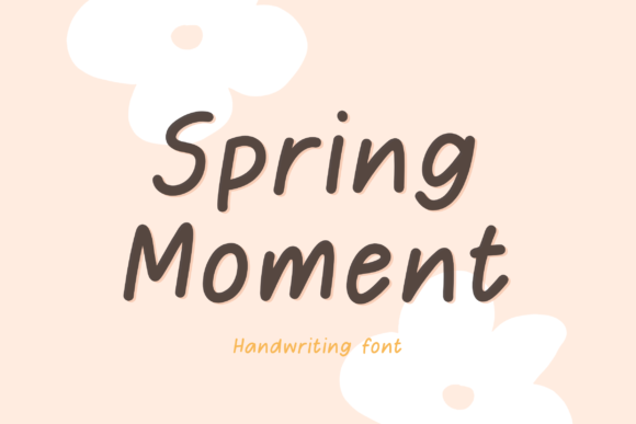 Spring Moment: A Fresh Approach to Handwritten Typography