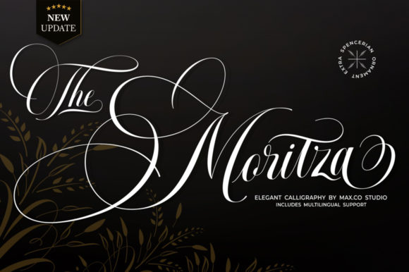 The Moritza: A Handwritten Font for Modern Elegance