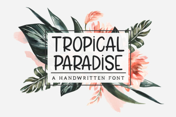 Tropical Paradise: Elevate Your Visual Design